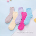 Women Chunky Fluffy Slipper Socks With Grippers